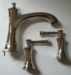 Mirabelle MIRBE3RTPN Beasley Two Handle Roman Tub Trim, Polished Nickel. Fixed Price $189.97.