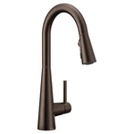 Moen Sleek 7864ORB Pulldown Kitchen Faucet - Oil Rubbed Bronze, High Arc, Single. Fixed Price $259.99.