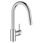 Concetto Single-handle Pull-out Sprayer Kitchen Faucet 1.75 Gpm Starlight Chr. Fixed Price $316.62.