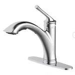 Hemming Single-handle Pull-out Sprayer Kitchen Faucet Chrome. Fixed Price $40.80.