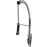 Signature Hardware 418248 Asaro Pull Down Kitchen Faucet - Brushed Nickel. Fixed Price $219.90.