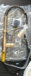 Delta 18" Semi-pro Kitchen Faucet Only Pull-down Spray Wand Gold 1805333. Fixed Price $199.99.