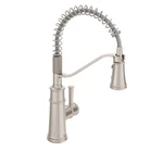 Moen One-handle Pre-rinse Spring Pulldown Kitchen Faucet 5927SRS. Fixed Price $427.59.