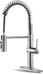 Owofan Pull Out Kitchen Faucet Low Lead Commercial Single Handle Down Spray. Fixed Price $14.99.