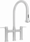 Whitehaus WHS6900-PDK Waterhaus 1.5 Gpm Bridge Pull Down Kitchen Stainless. Fixed Price $665.00.