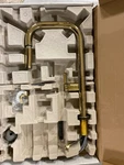 Kohler K-28269-AF Kitchen Faucet W/ Angled Spout & Spray Tech Vibrant Gold. Fixed Price $877.99.