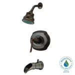 Unique Bamboo Single-handle 3-SPRAY Tub Faucet Showerhead Bronze New. Fixed Price $316.06.