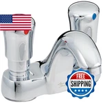 American Standard 1340227.002 Metering Centerset Faucet 0.5 Gpm 4-INCH. Fixed Price $259.19.