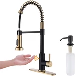 Touchless Kitchen Faucet Smart Motion Sensor Hands Free Single Handle Spri.... Fixed Price $165.95.