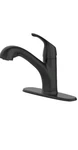 Project Source Everfield Pull-out Kitchen Faucet Matte Black Finish 5217608. Fixed Price $39.99.