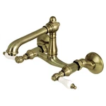 Kingston Brass KS722.PL English Country 1.8 Gpm Widespread Bridge -. Fixed Price $347.72.