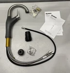 Blanco Prep Bar Faucet Pull Down Stainless Steel Cinder 526382. Fixed Price $180.98.