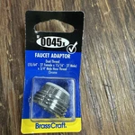 Brasscraft SF0045X Faucet Aerator Adapter New. Fixed Price $6.99.
