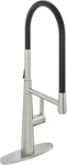 Casainc Single-handle Kitchen Faucet With Deckplate Included Brushed Nickel, New. Fixed Price $40.95.