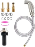 Kitchen Sink Side 8 Inches (w) X 5 (l) (h), Brushed Nickel. Fixed Price $28.88.