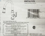 Brizo 63074LF-PG Rook Pull-down Faucet Polished Gold,*new*. Fixed Price $499.99.