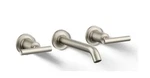 *read Des* Kohler K-T14413-4-BN Purist Wall-mount Faucet Trim Brushed Nickel. Fixed Price $209.99.