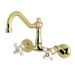 Kingston Brass KS322.PX Vintage 1.8 Gpm Widespread Bridge Kitchen -. Fixed Price $217.72.