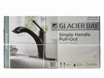 New Glacier Bay Hemming Single-handle Pull-out Sprayer Kitchen Faucet Deckplate. Fixed Price $44.00.