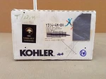 Kohler K-T314-4M-BV Finial Deck-mount Bath Faucet Trim Brushed Bronze. Fixed Price $900.00.
