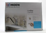 Moen Lindley 1-HANDLE Low Arc /side Spray Kitchen Faucet CA87009-CHROME Finish. Fixed Price $74.95.