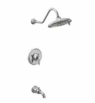 Moen Posi-temp Pressure Balanced Tub &shower Trim W/multi-function Head. Fixed Price $257.97.