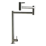 Pemberley Row Stainless Steel Brushed Faucet Retractable Modern 20". Fixed Price $370.84.