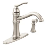 Moen 7245SRS Belfield One Handle Kitchen Faucet Spot Resistant Stainless New. Fixed Price $200.00.