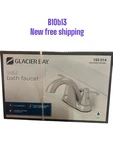 Glacier Bay 193 014 Gable 4" Centerset 2-HANDLE Mid-arc Bathroom Brushed Nickel. Fixed Price $32.00.