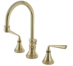 Kingston Brass KS2982ZL Silver Sage Widespread Bathroom Faucet With Pop-up Drain. Fixed Price $139.78.