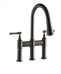 Elkay Explore Antique Oil Bronze Steel Bridge Hole LKEC2037AS Kitchen Faucet. Fixed Price $675.00.