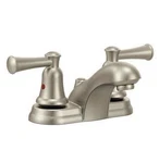 Moen Cfg CA41213BN Capstone 2-HANDLE Centerset Bathroom Faucet Brushed Nickel. Fixed Price $74.90.