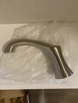 Pfister Lyla Bathroom Deck Mounted Roman Tub Faucet Trim RT6-5TRK Brushed Nickel. Fixed Price $79.94.