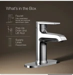 Bulk Lot 8 Kohler K-97061-4-CP Hint 1.2 Gpm Single Hole Bathroom Faucet, Chrome. Fixed Price $550.00.