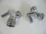 Plumbing Nos Alsons 4301 Brass Chrome Finish Handshower Elbow W/ Pin Mount. Fixed Price $8.79.