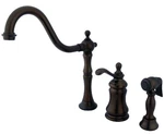 Kingston Brass KS780.TPLBS Templeton 1.8 Gpm Widespread Kitchen - Bronze. Fixed Price $461.47.