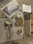 Hansgrohe Hole Tub Filler 31314821 Metris Classic, Brushed Nickel. Fixed Price $162.50.