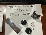 Moen Handle Kit # 147542 ** Fits 6700 ( No Scratches ) Oem 147552. Fixed Price $60.00.