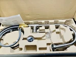 Signature Hardware 951732 Ridgeway Kitchen Faucet Brushed Nickel Pull Down 1.75. Fixed Price $134.99.