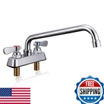 Sepaitek Leak-free Commercial Kitchen Sink Faucet 4 Inch Center 2 Hole. Fixed Price $110.68.