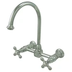 Kingston Brass KS129.AX Heritage 1.8 Gpm Widespread Bridge - Chrome. Fixed Price $243.72.