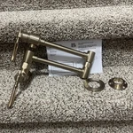 Brizo 62874LF-PG Rook 4GPM Wall Mounted Double Handle Pot Filler Gold Read. Fixed Price $750.00.