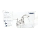 Kohler Bellwood 4" Centerset Bathroom Sink Faucet Brushed Nickel R97833-4D-BN. Fixed Price $54.95.