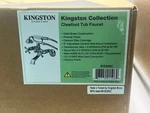 Kingston Brass Chrome Clawfoot Tub Faucet KS265C. Fixed Price $182.75.