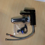 Fluid F16001MB Quad Single Lever Basin Faucet W/ Quick Clean Waste Drain. Fixed Price $100.00.