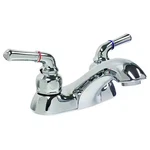 Dominion Faucets 77-1190 Manual Mid Arc Bathroom Faucet, 4" Mount, Chrome 2 Hole. Fixed Price $58.69.