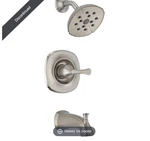 Delta T14492-SS Zura Monitor Series H2OKINETIC Tub & Shower Trim Stainless. Fixed Price $250.00.