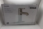Kohler Cordate Single-handle Bathroom Faucet Brushed Nickel R30283-4D-BN. Fixed Price $75.99.