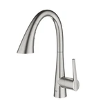Grohe 30368DC2 Zedra Singlehandle Pulldown Triplespray Prep Sink Kitchen Faucet. Fixed Price $425.00.