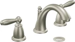 Moen T6620BN Brantford Brushed Nickel. Widespread 2-HANDLE Bathroom Faucet Trim. Fixed Price $169.99.